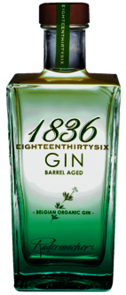1836 ORGANIC BARREL AGED GIN  Eighteenthirtysix