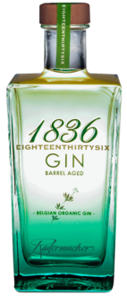 1836 ORGANIC BARREL AGED GIN  Eighteenthirtysix